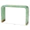 Baxton Studio Didrika Modern Bohemian Seafoam Green Mother of Pearl Console Table 240-13468-ZORO - alternate 2